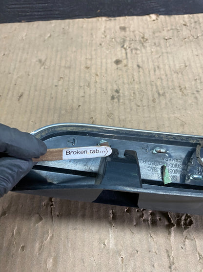 2008 to 2010 Chrysler Town & Country Tailgate Trim w/ Camera Panel OEM j1159 DG7