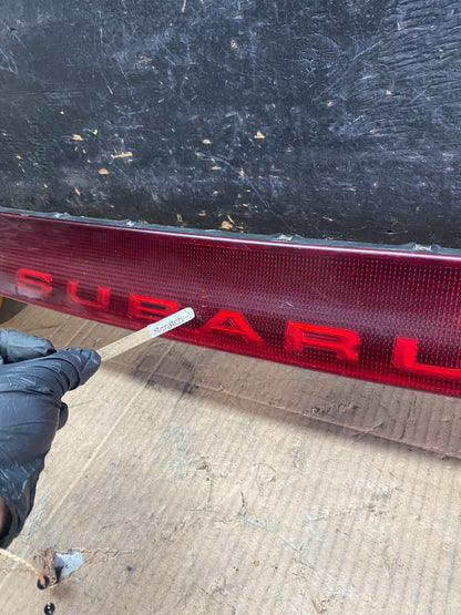 1995 to 1996 Subaru Legacy Wagon Trunk Mounted Center Tail Light Panel R7908 DG6