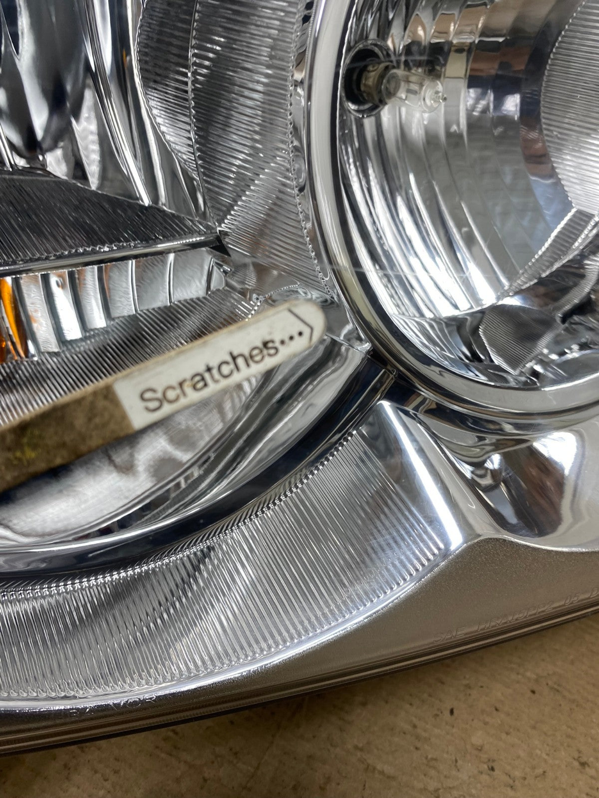 2008-2010 Jeep Grand Cherokee Right Passenger RH Side Headlight DEPO AF4675 LK3