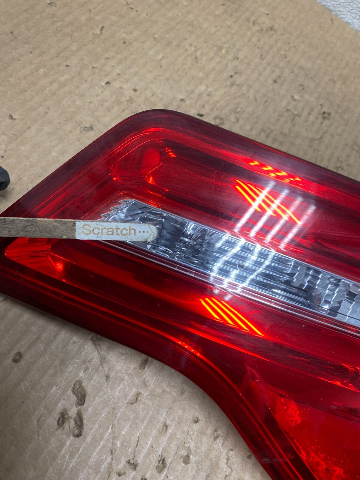 2007 2008 2009 Acura Mdx Right Passenger Rh Side Inner Tail Light Oem W5525 DW4