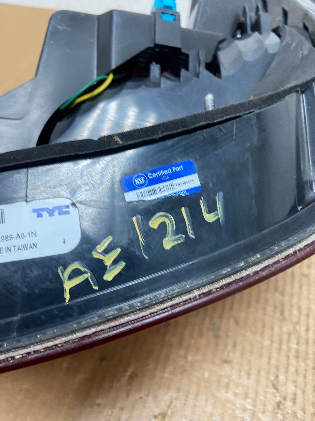 2008 2009 2010 BMW 5 525i 530i Left Driver Lh Tail Side Light TYC AE1214 LK7
