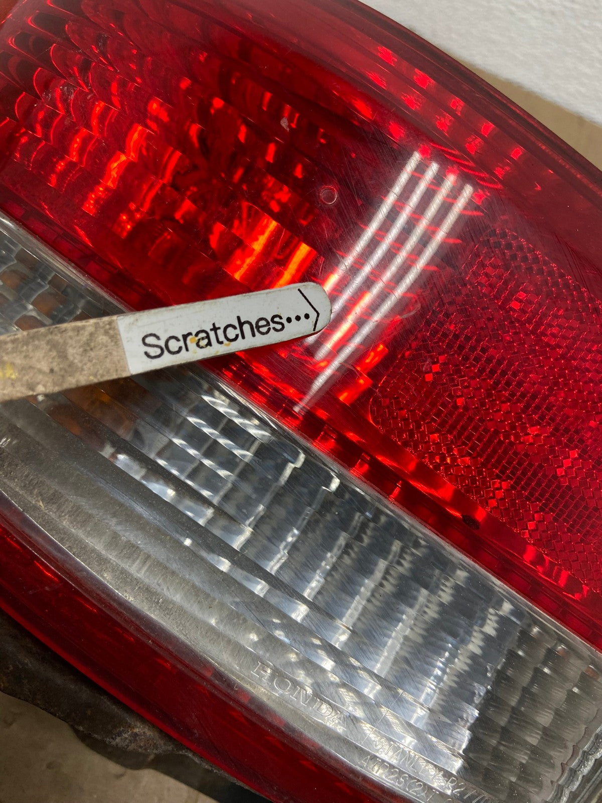 2003 to 2004 Honda Accord Sedan Left Driver Lh Side Tail light AC0337 LK3