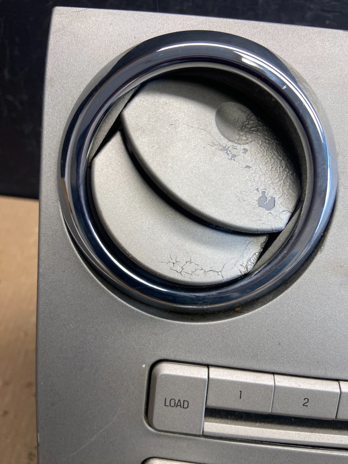 2006 to 2008 Lincoln Zephyr Mkz Radio Air Vent Clock Bezel Trim ae4064 DG1