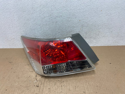 2008 to 2012 Honda Accord Sedan Tail light Left Driver LH Side AE6531 LK0