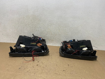 2003 to 2006 Chevrolet Silverado Left+Right Set LED Black Headlights AH6002 DG8
