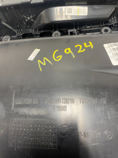 2014 to 2018 Bmw X5 Front Right Passenger Side Door Panel Cover OEM M6924 DG10