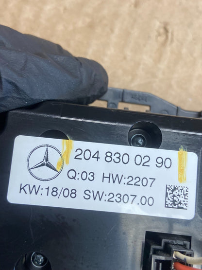 2008 2009 2010 Mercedes C-Class C300 A/C AC Climate Control Panel AF6277 DG6