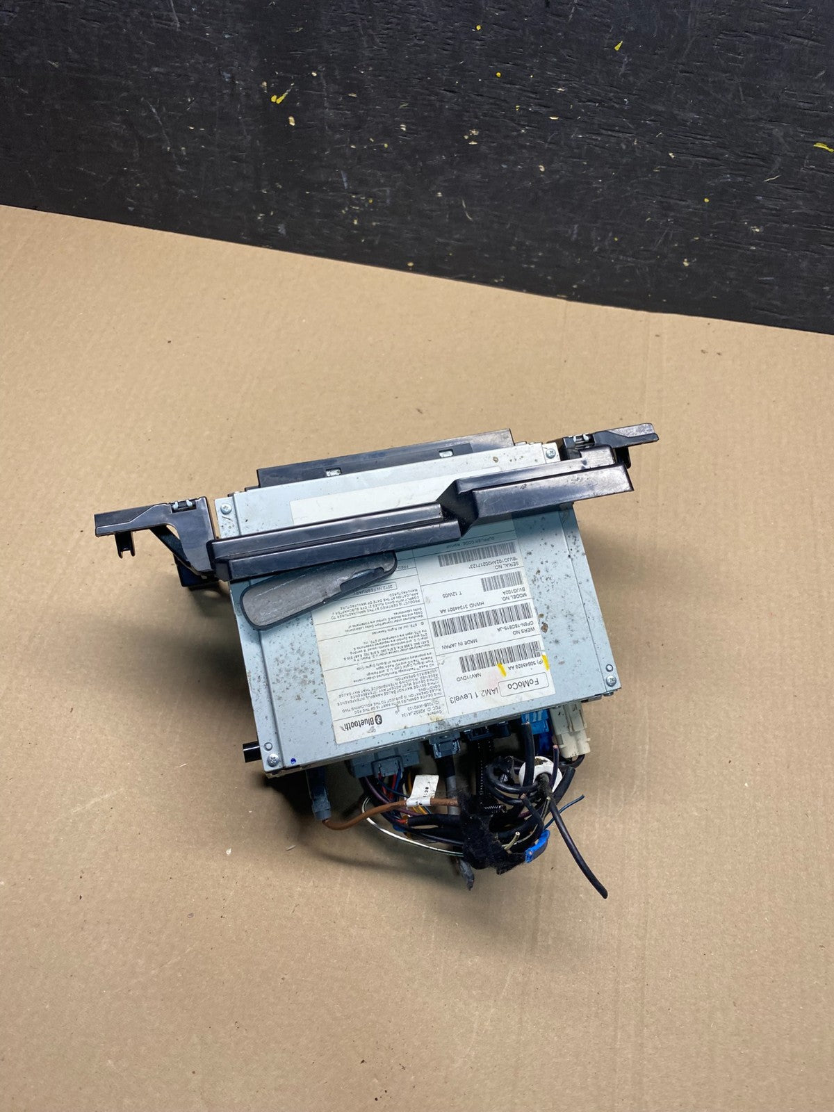 2012 2013 Jaguar XF Radio Receiver CD Player q6872 DG4