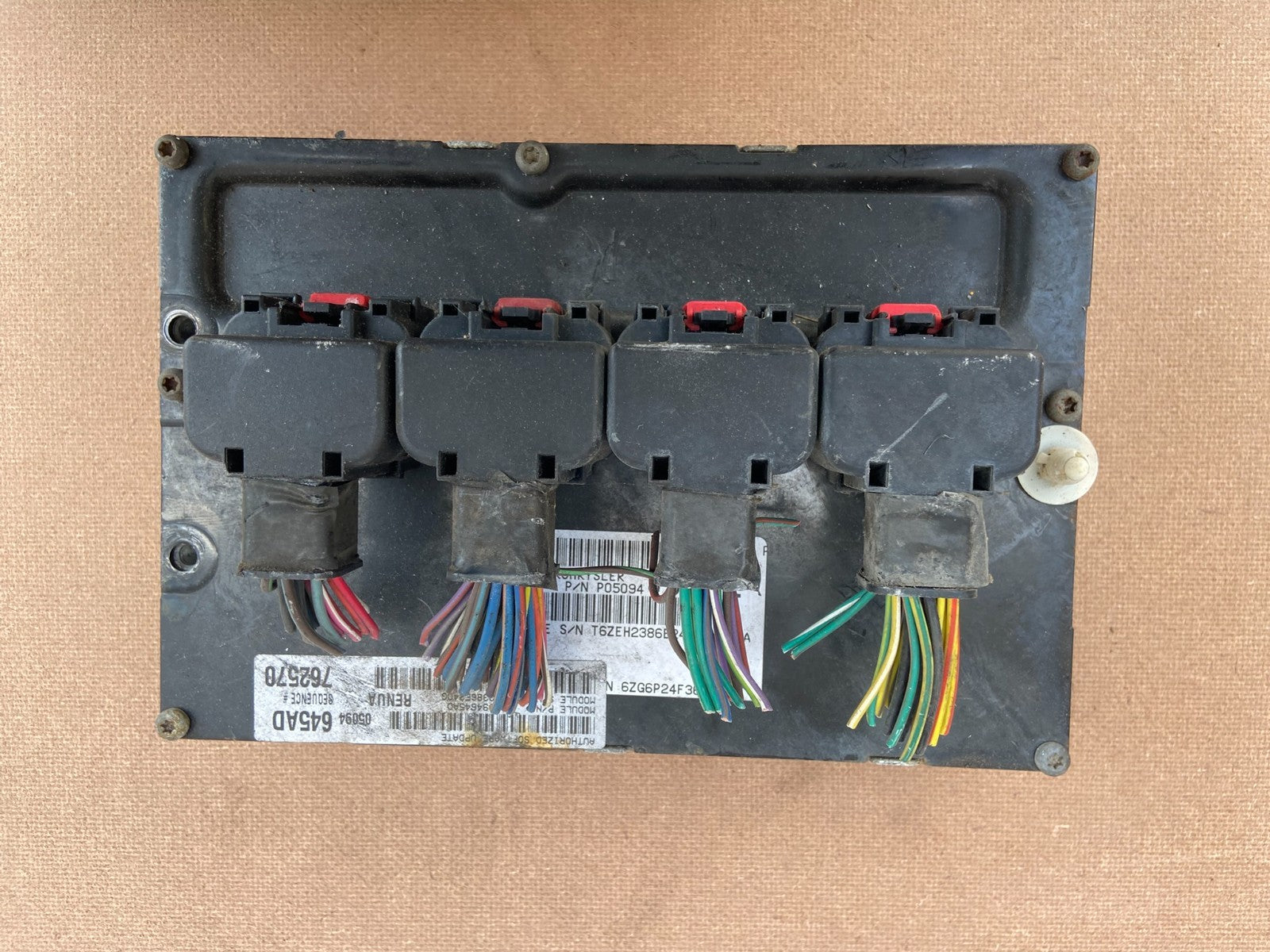 2007 Jeep Grand Cherokee Commander 4.7L Engine Computer ECU PCM AD2895 DG0