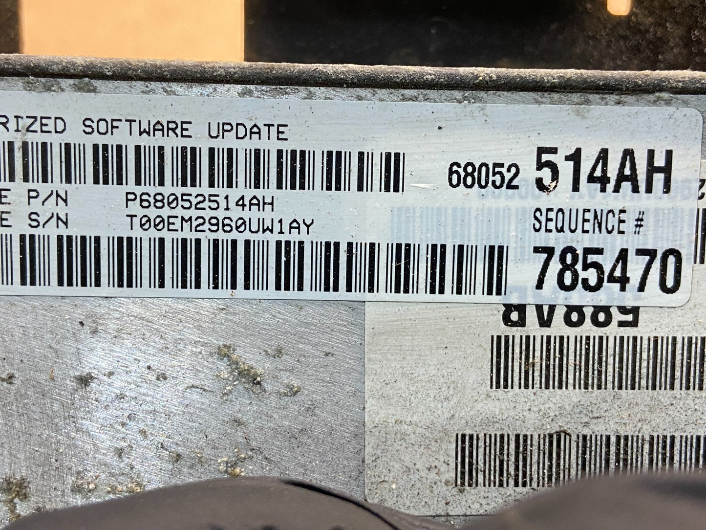2011 Jeep Grand Cherokee 3.6L ECM ECU Engine Control Computer Modul AG1595 DW2