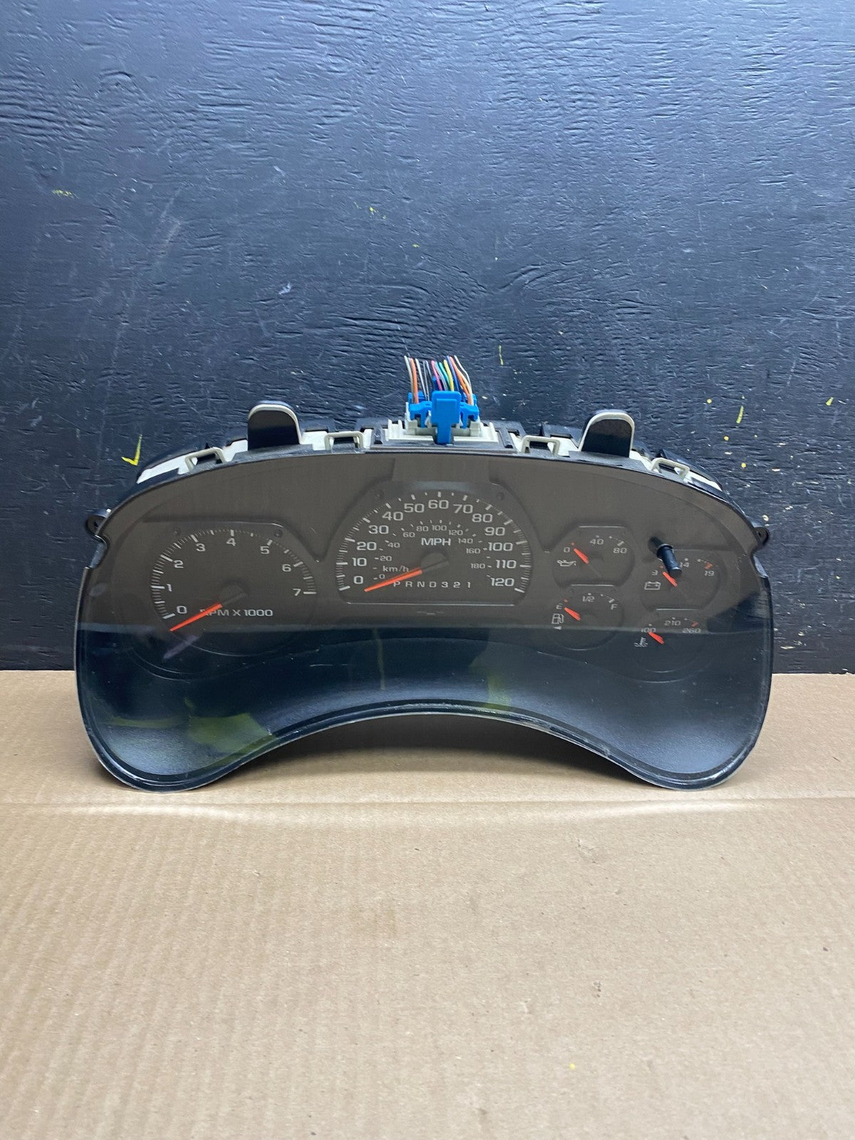 2002 to 2009 Chevrolet Trailblazer Speedometer Cluster Gauge U5848 DG0