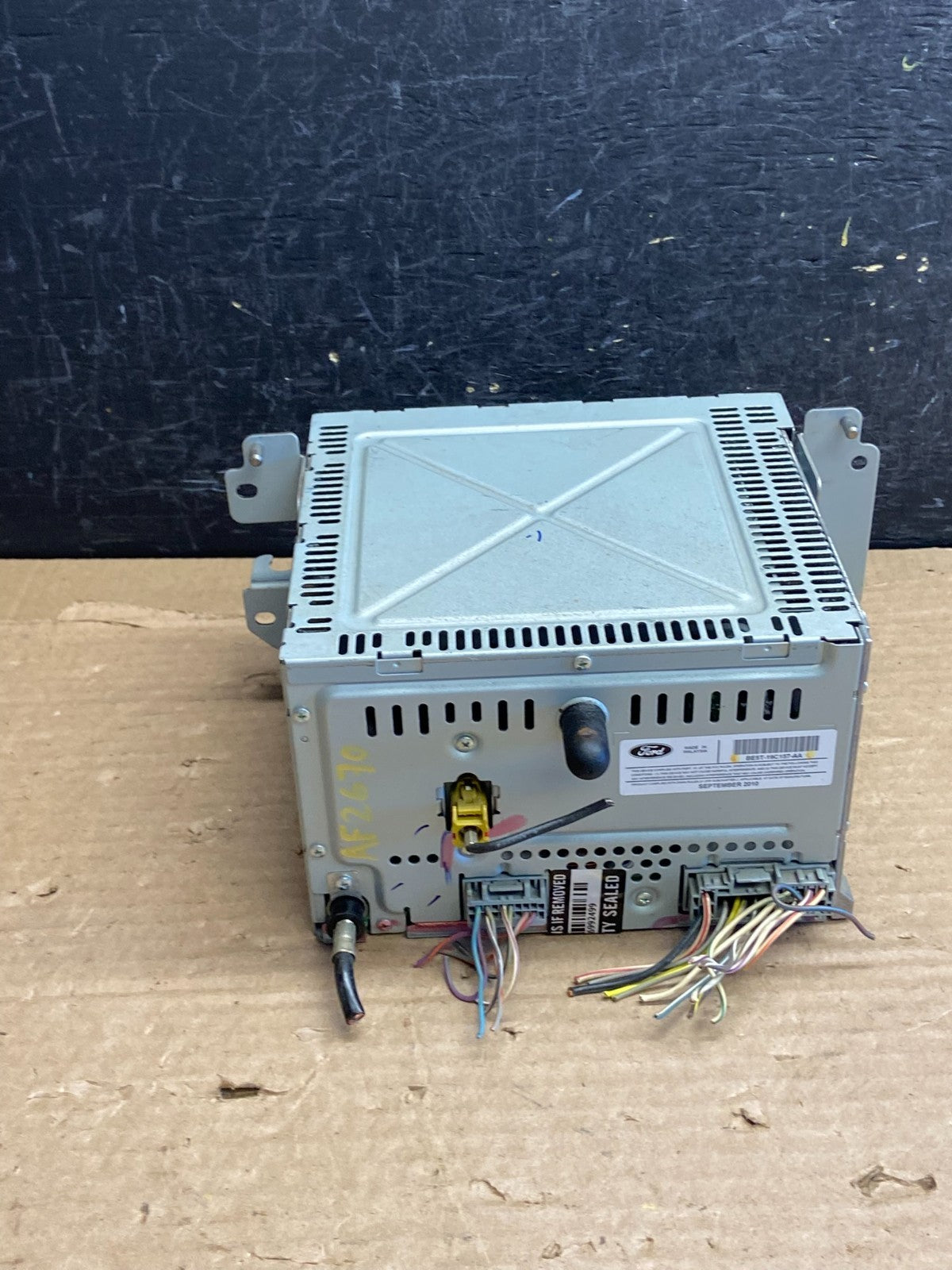 2010 2011 2012 Ford Fusion Radio Cd Receiver Mechanism be5t-19c157-aa af2670 DG2