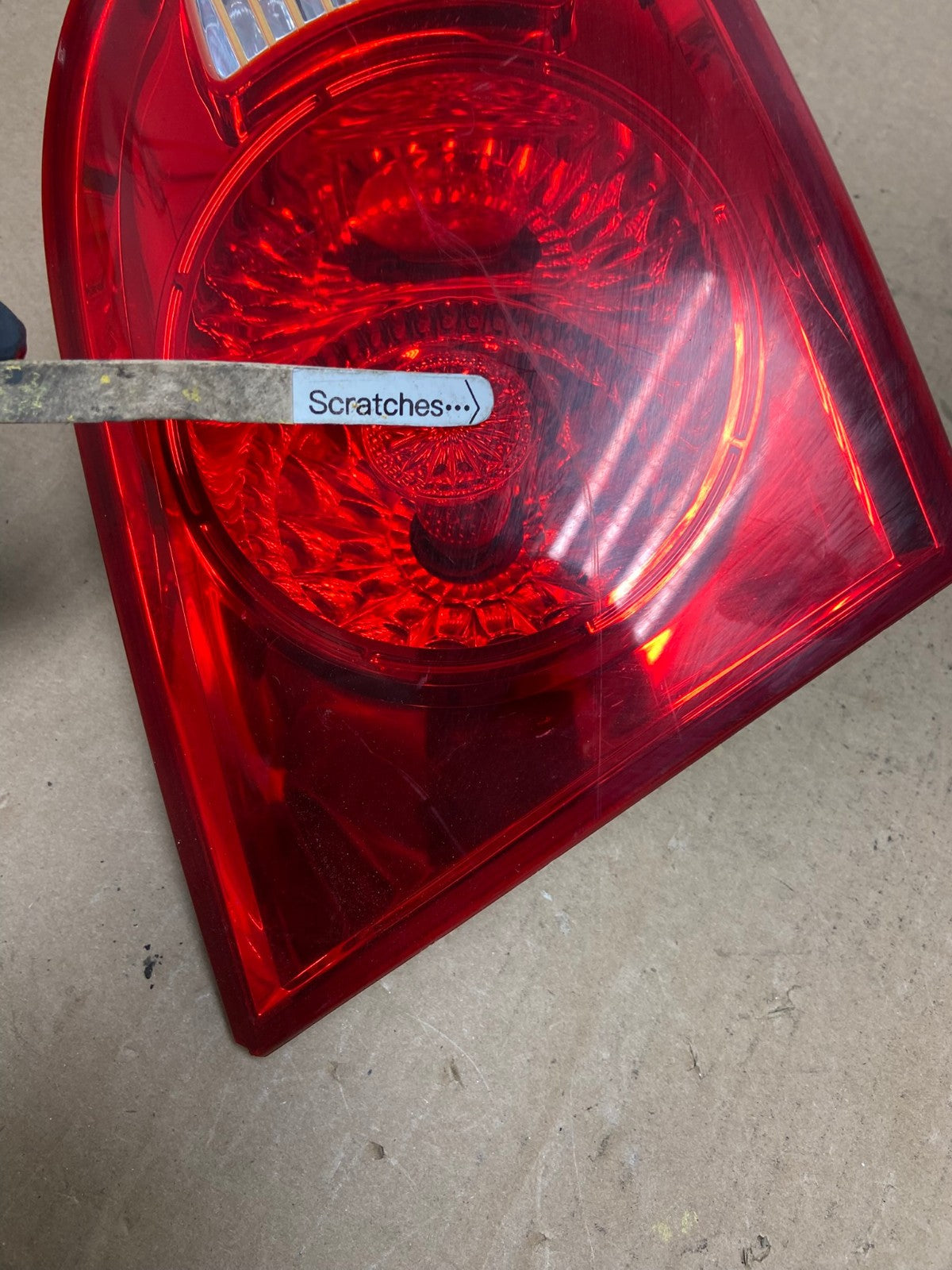 2007 2008 2009 Hyundai Santa Fe Left Driver LH Tail Light Inner Oem AC5688 LK3