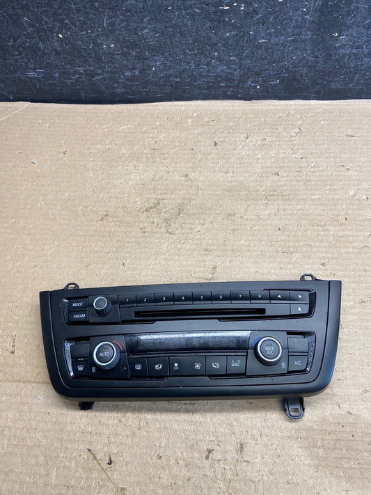 2012 - 2014 Bmw F30 320i 328i Radio Climate Control Panel AH3832 DG0