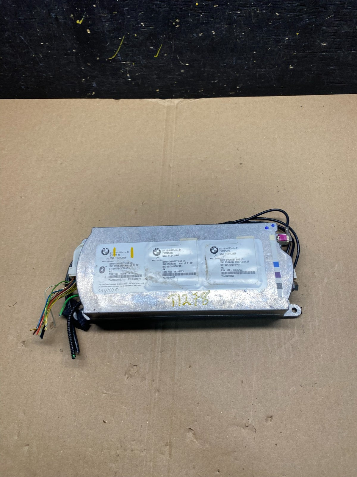2004 to 2010 Bmw Bluetooth  Control Module Computer Telematics OEM t1278 DG0