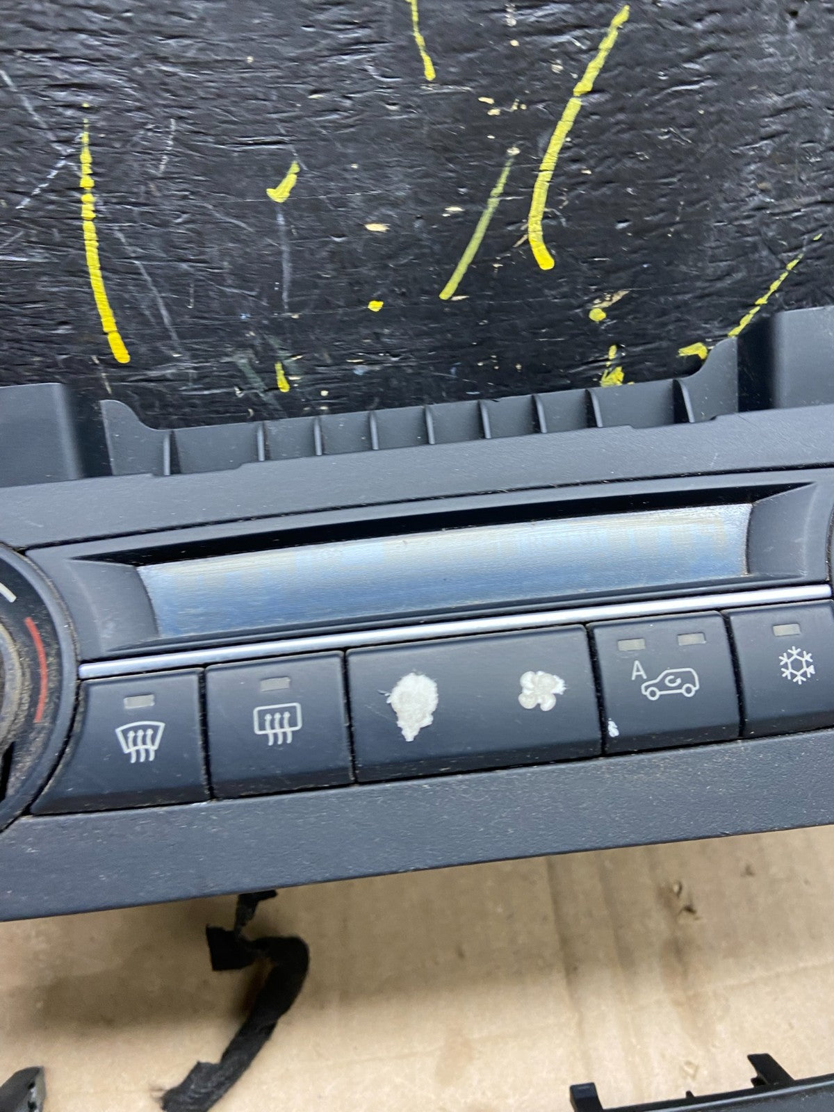 2007-2013 Bmw X5 AC Heater Climate Control Temperature Panel Trim Oem X6338 DG1