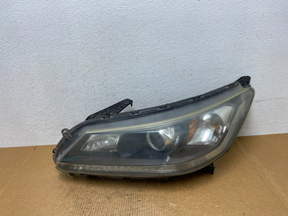 2013 to 2015 Honda Accord Sedan Headlight Left Driver Lh Side AE1163 DW0