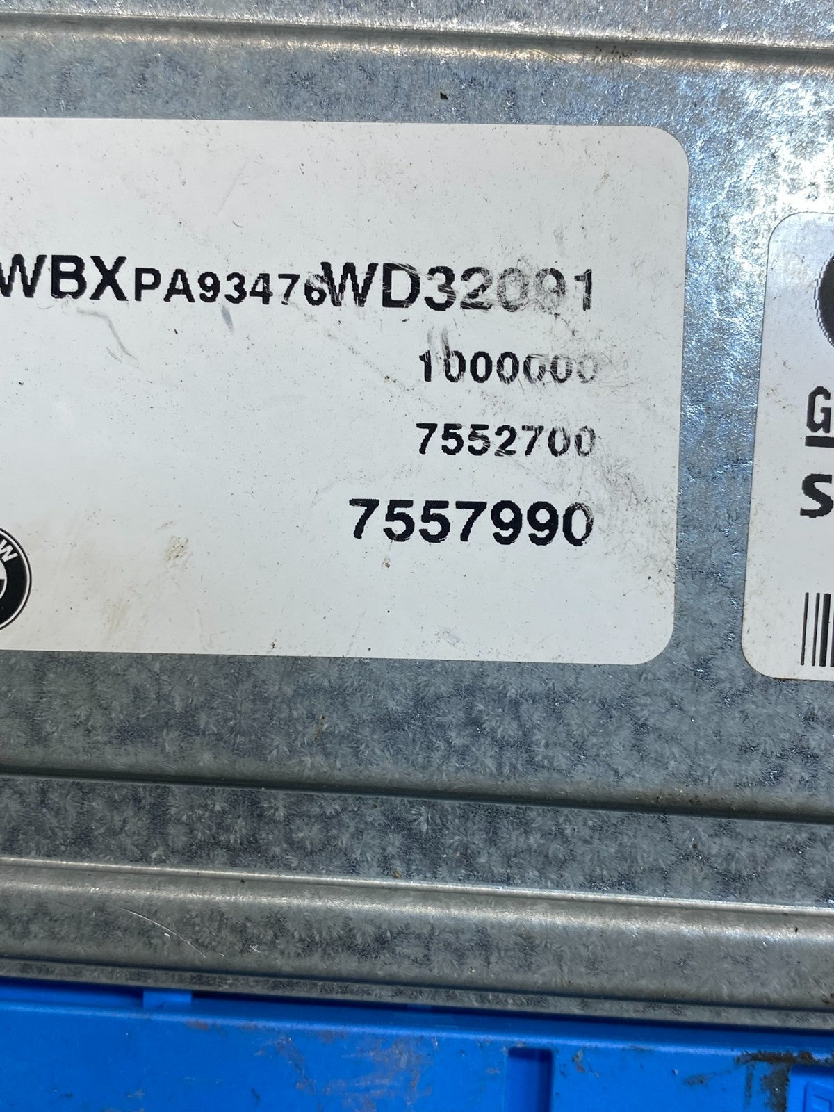 2001-2003 BMW 530i TCM TCU Transmission Computer Unit ad7381 DG2