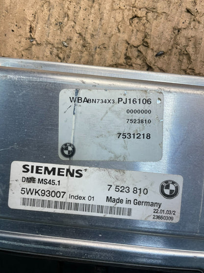 2003 2004 2005 Bmw 325i X3 Ecm Ecu Engine Computer Module OEM U1600 DG3