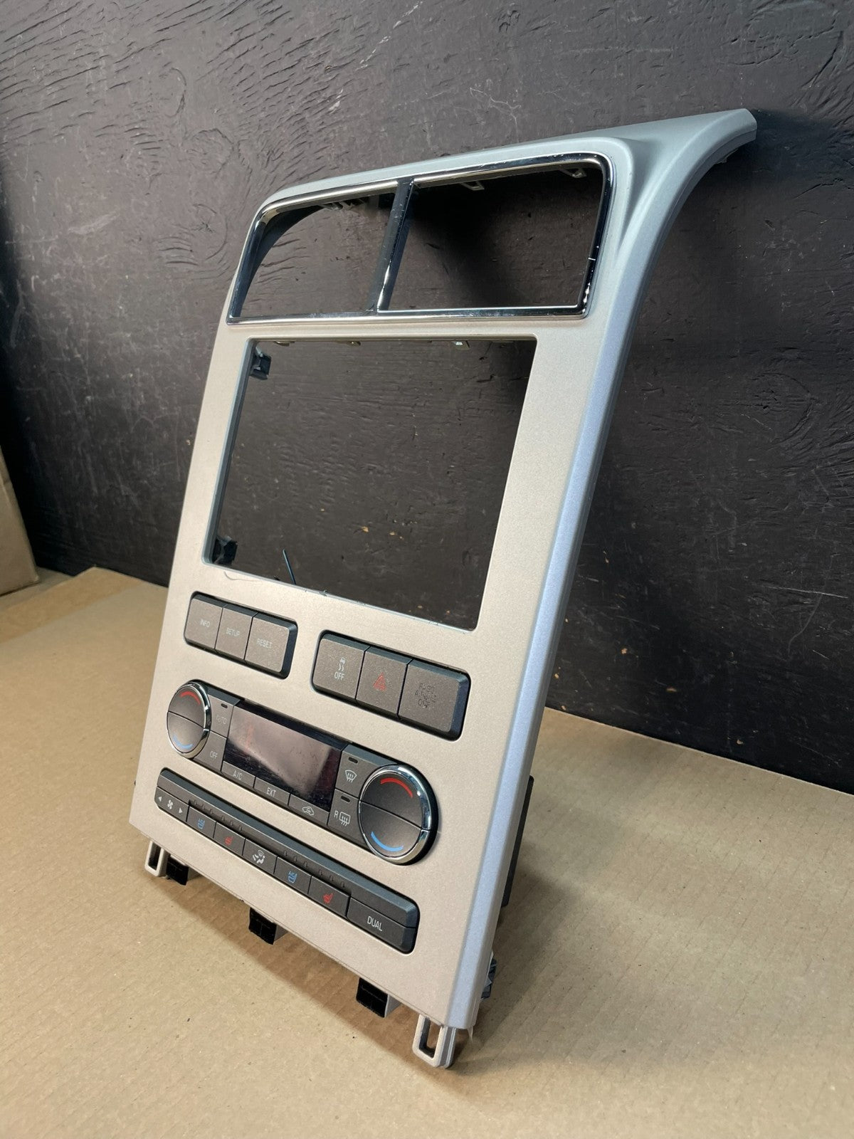 2008-2010 Lincoln MKX Temperature Climate Control Heat Seat Radio Bezel ae3403 D2