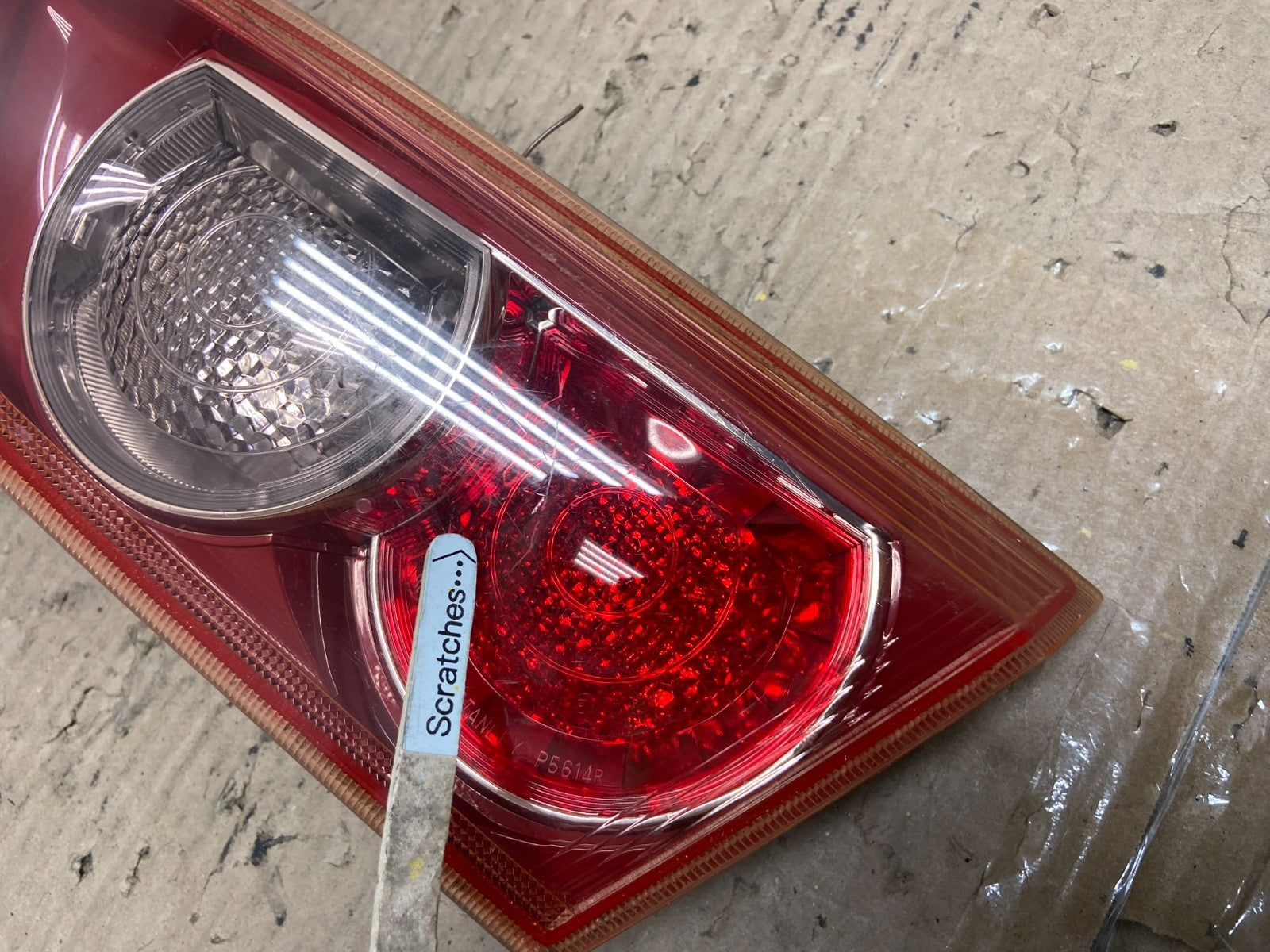2008-2015 Mitsubishi Lancer Inner Tail Light Right Passenger OEM Red AA9767 LK3