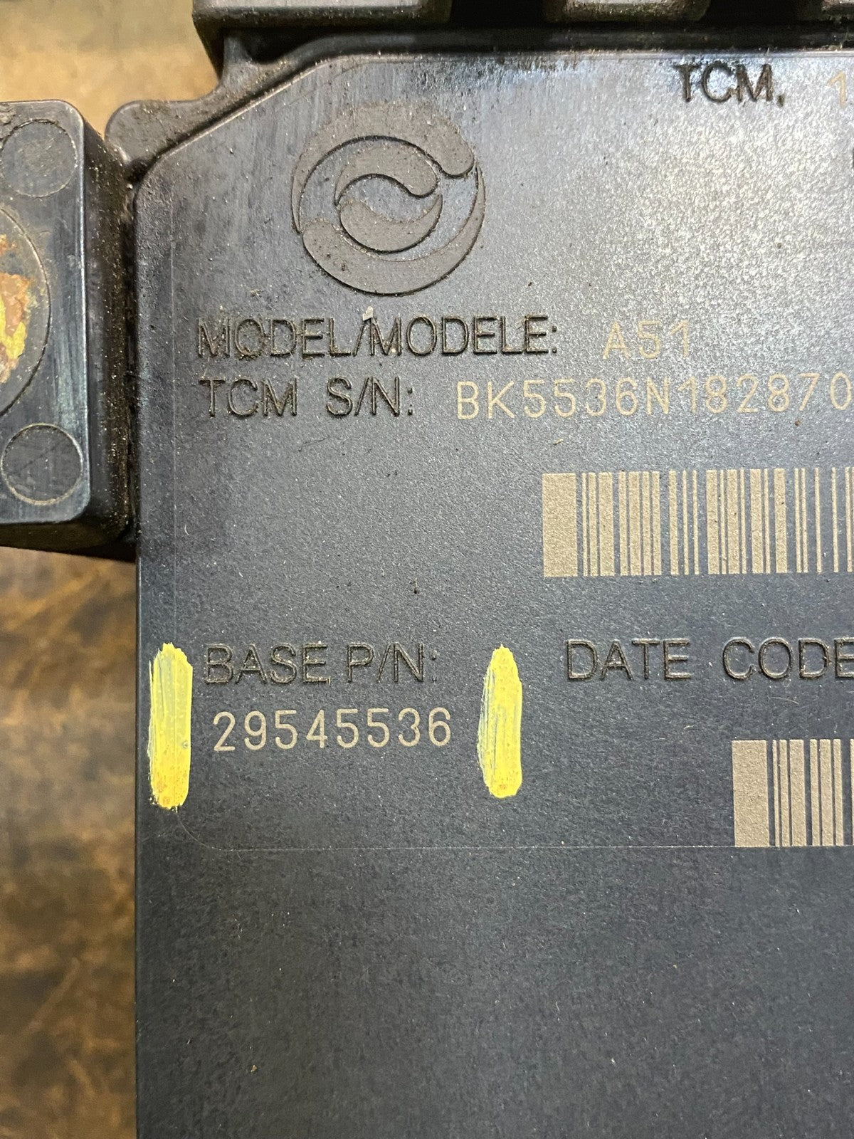 29545536 Allison TCM Transmission Control Module Computer Auto  OEM ab7240 DG1