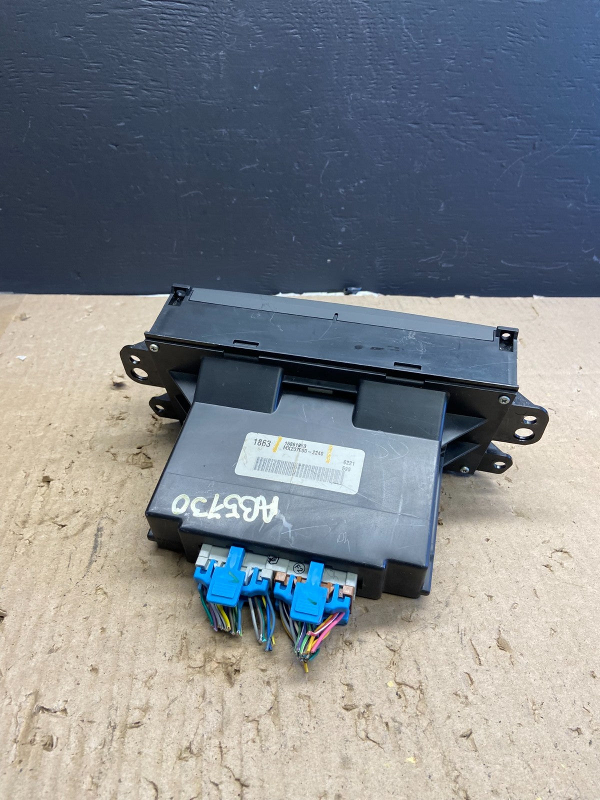 2005 to 2007 Cadillac STS AC Heater Climate Control Panel ab5730 DG3