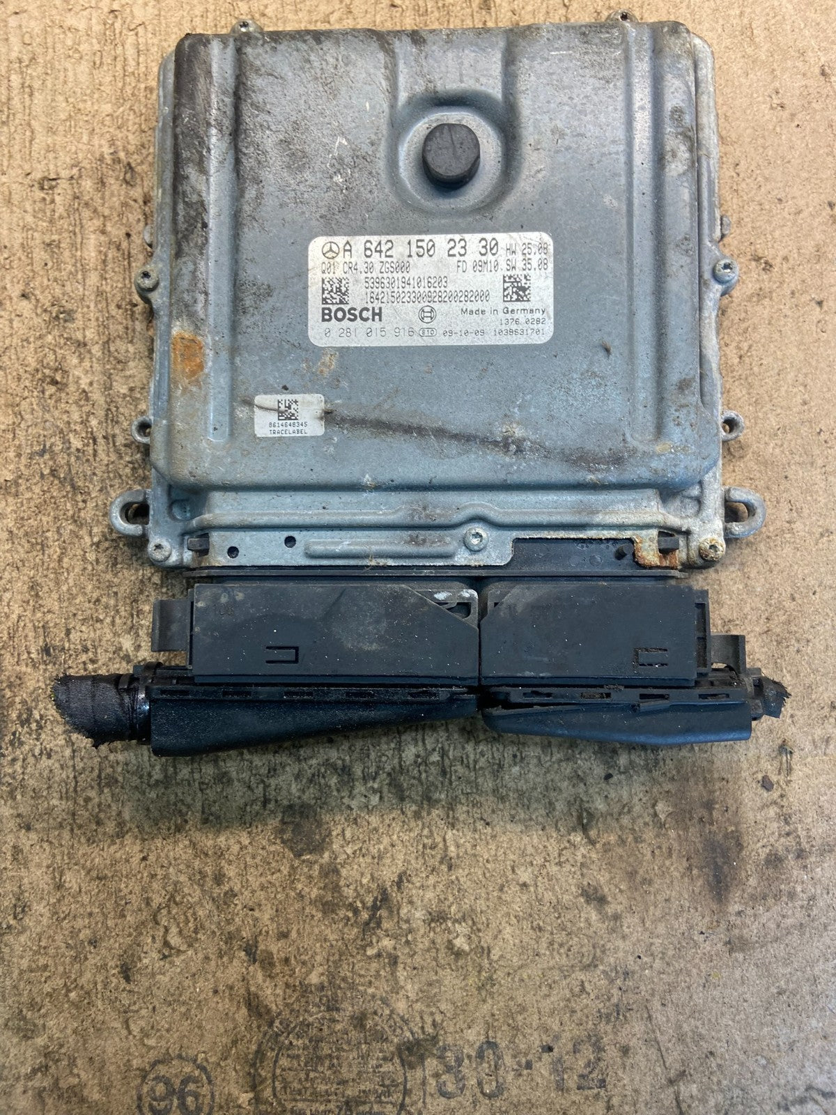 2007 to 2009 Mercedes Sprinter ECU ECM Engine Control Module Unit OEM z8961 DG0