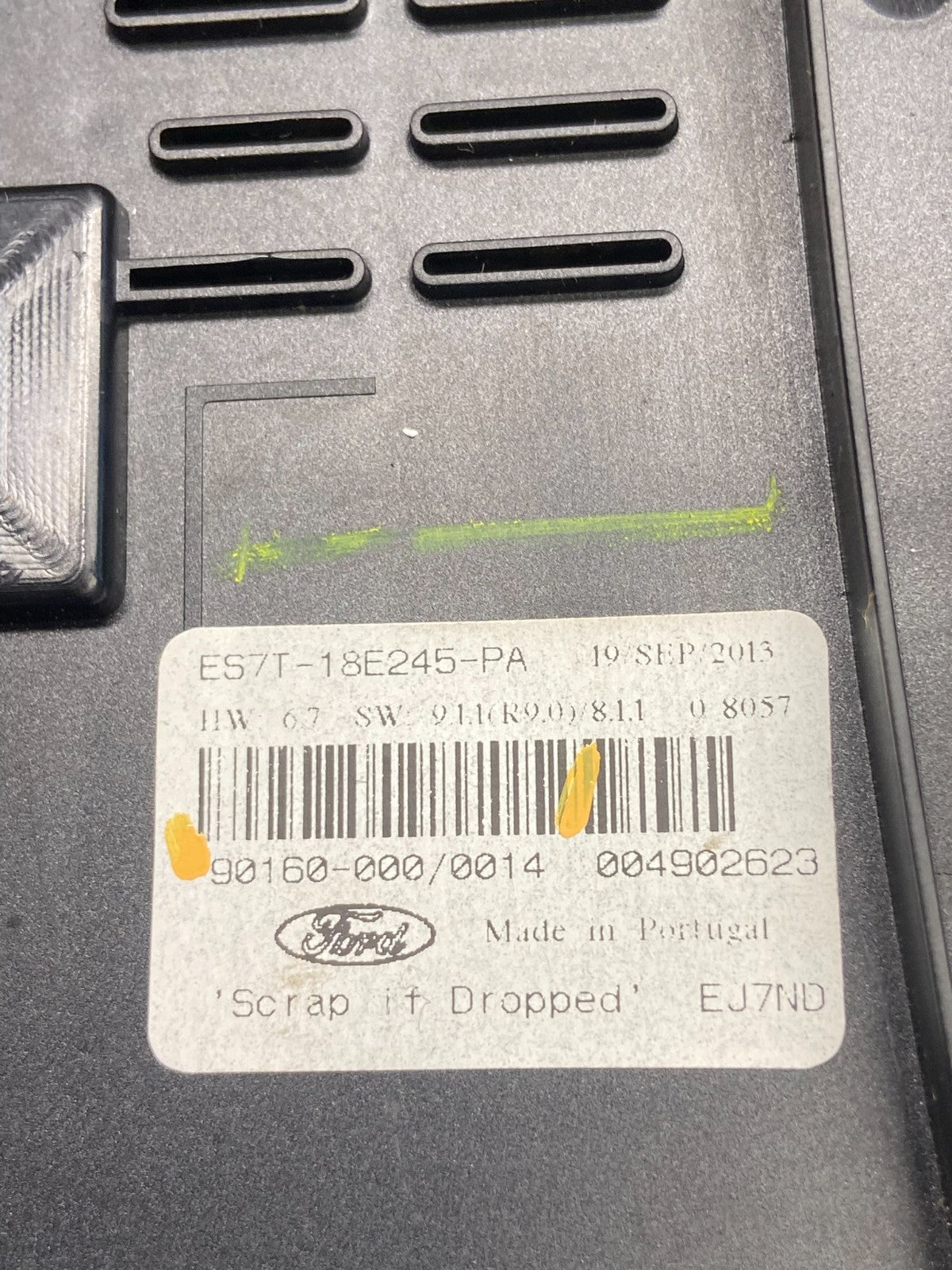2013 2015 Ford Fusion Radio Climate Control A/C Control ae3805 DG5