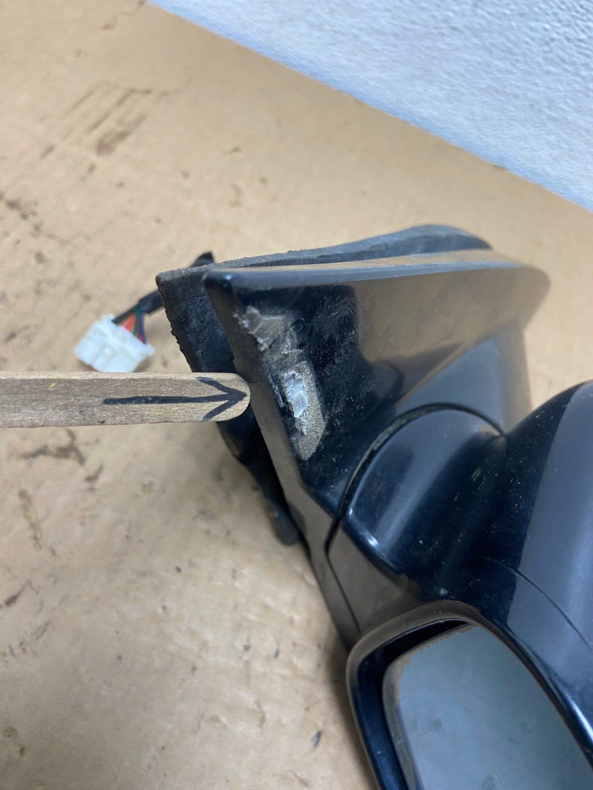 2004 2005 2006 Acura TL Right Passenger View Door Mirror AC7685 LK5