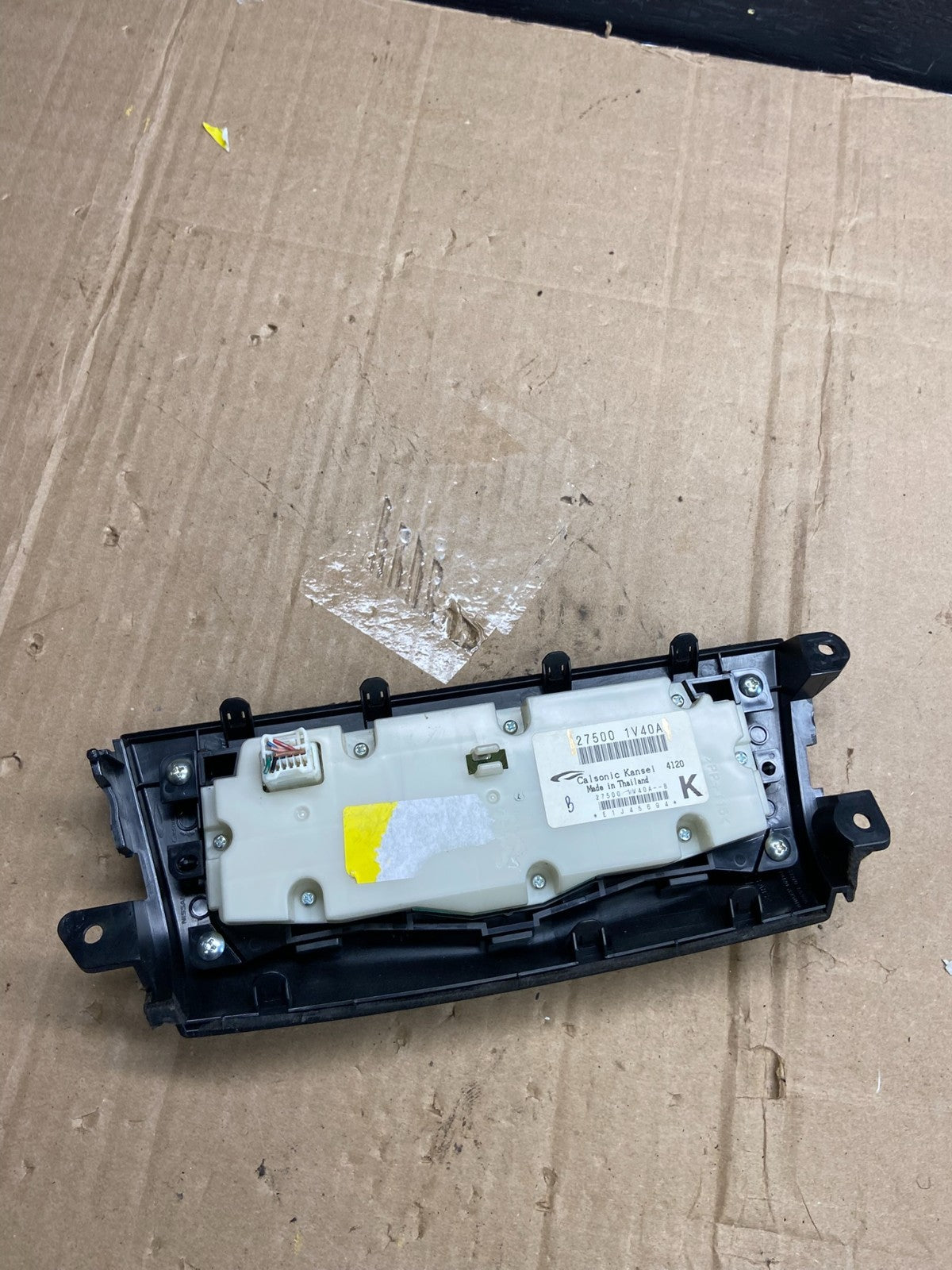 2009 - 2012 Nissan Murano Temperature Climate A/C AC Control Panel AD7230 DG5