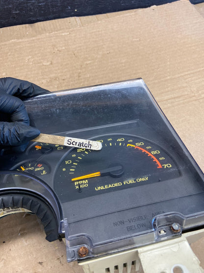 1990 1991 1992 Chevrolet Camaro Head Speedometer Cluster Gauge AF2659 DG3