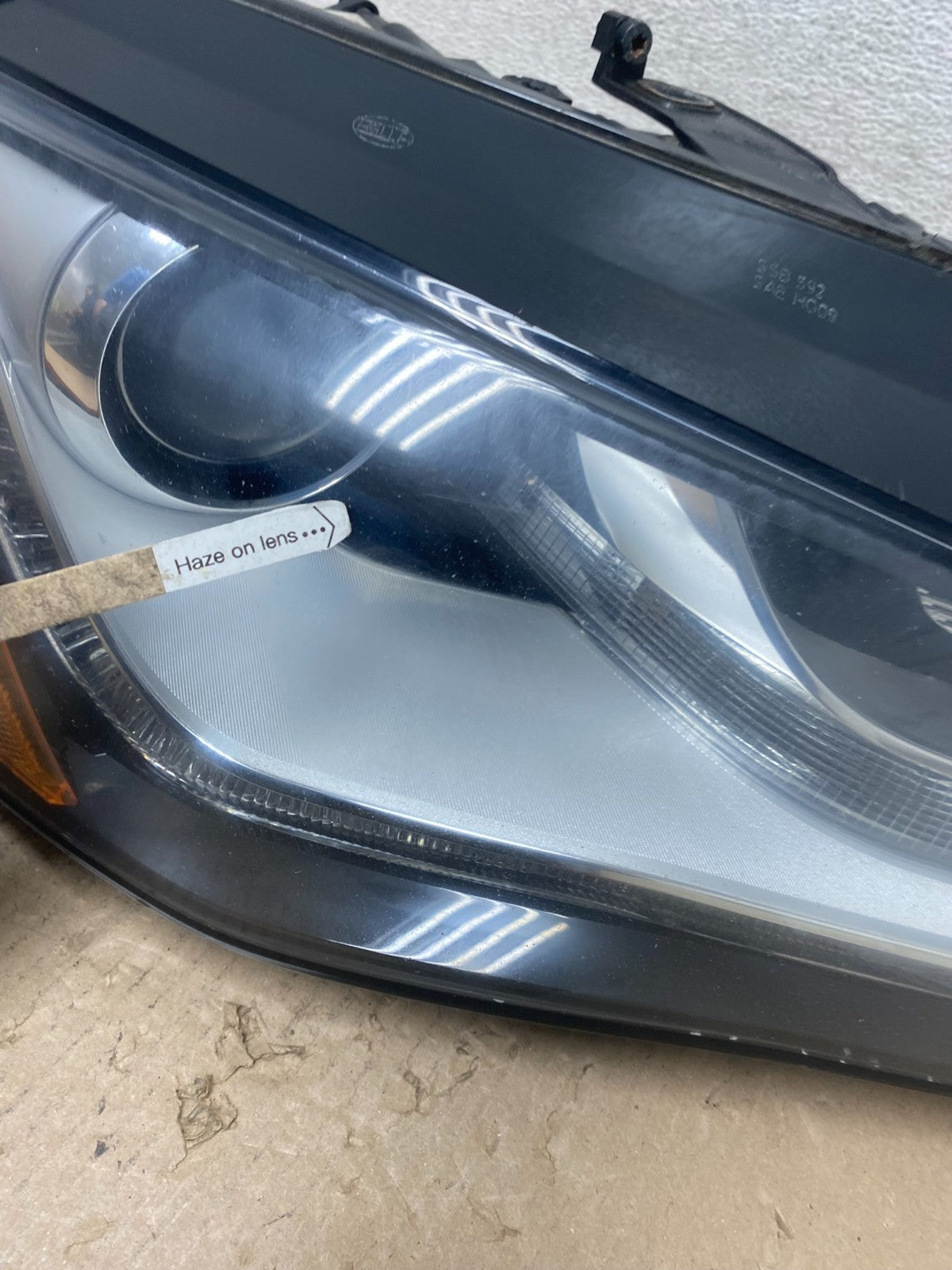 2011 to 2014 Audi A8 S8 RH Passenger Side Xenon Adaptive AFS Headlight Af42353