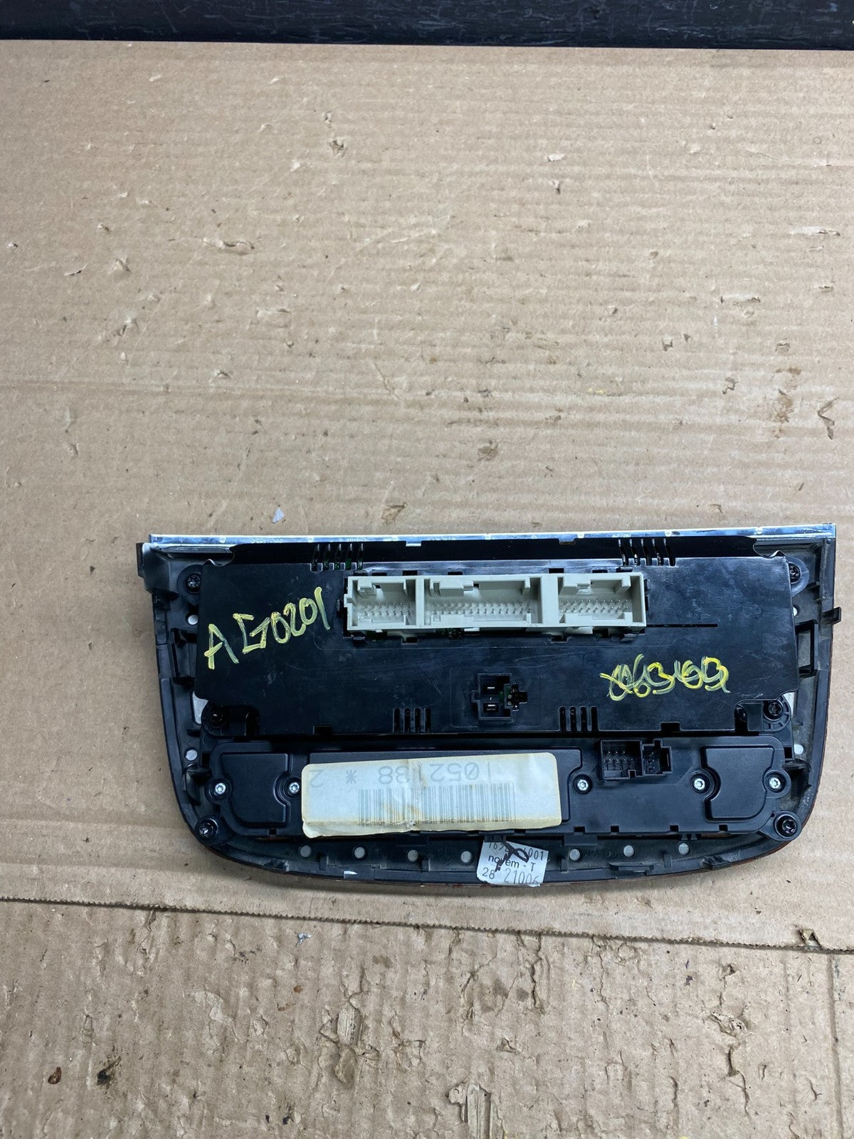 2006 to 2010 Mercedes W251 R350 AC Temp Heater Climate Control ag0201 DG3