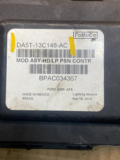 2013 to 2016 Ford Taurus OEM Headlight Control Module OEM y4298 DG3