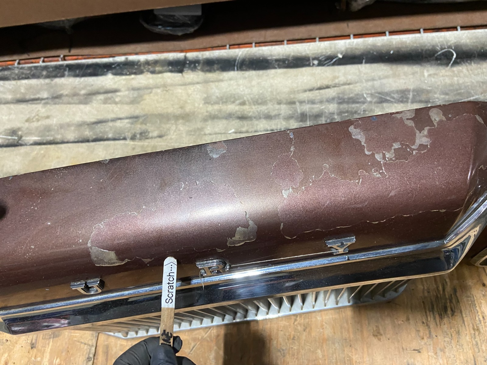 1975 to 1997 Mercury Monarch Front Headlight Header N3258 C4