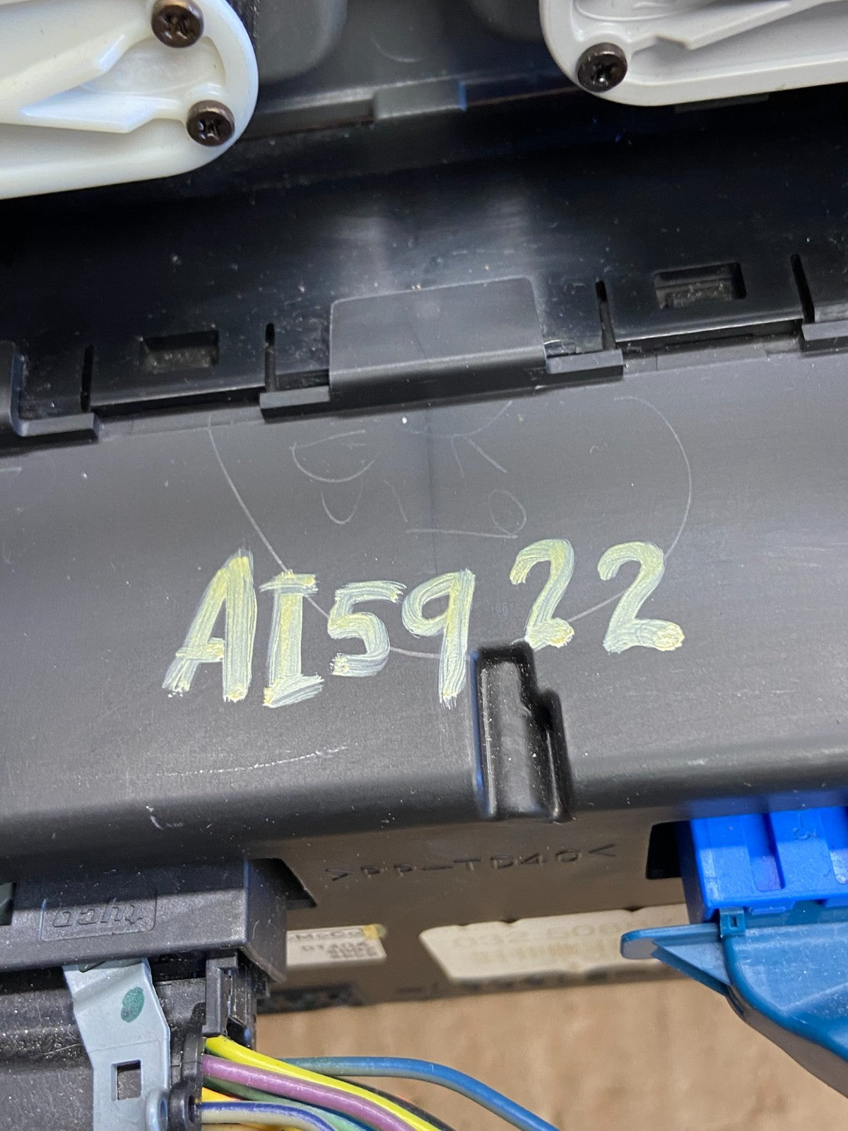 2008-2010 Lincoln MKX Temperature Climate Control Heat Seat Radio Bezel ai59225