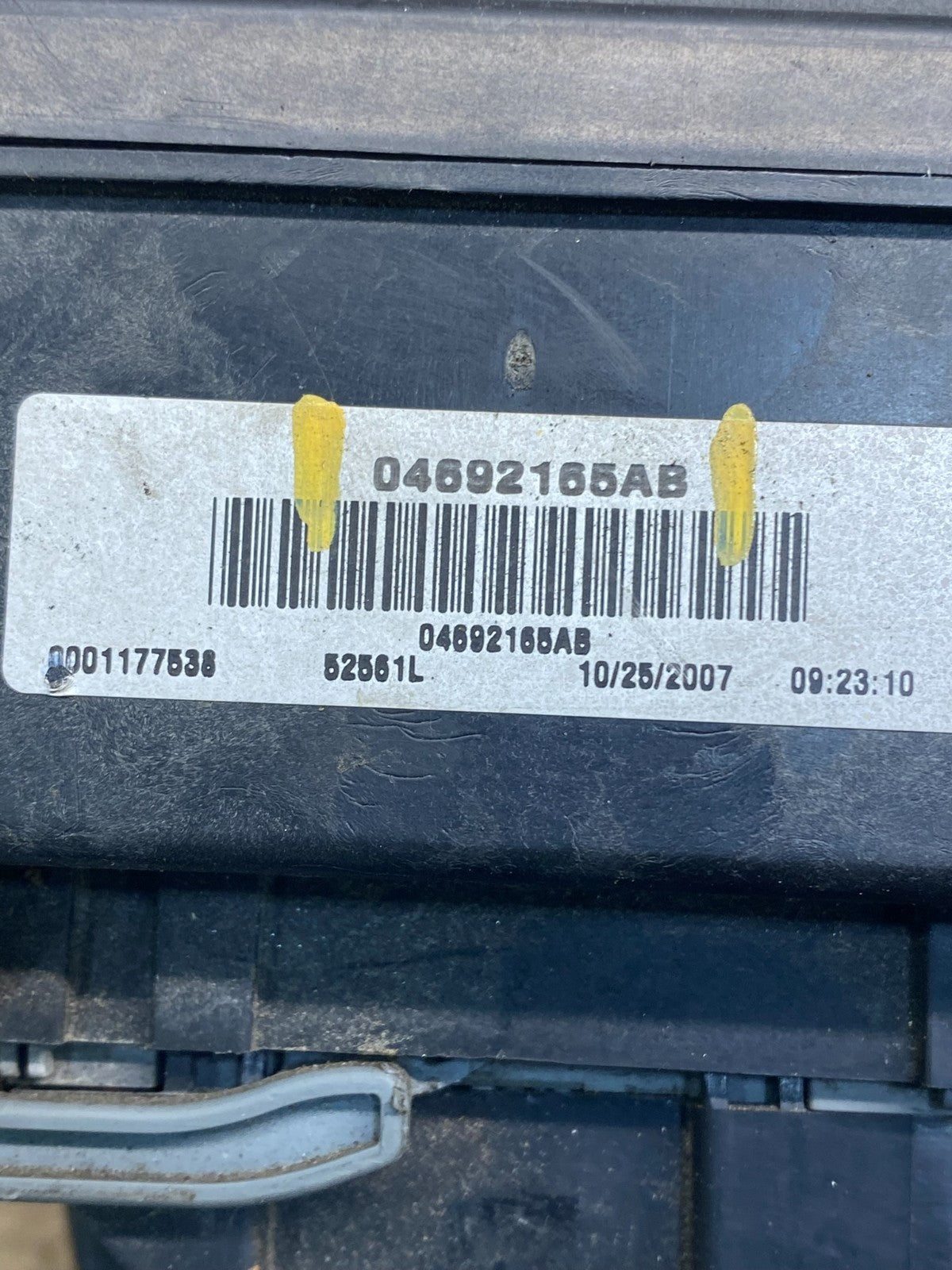 2008 Jeep Grand Cherokee Fuse Box Relay Panel BMC Body Module af7492 DG6
