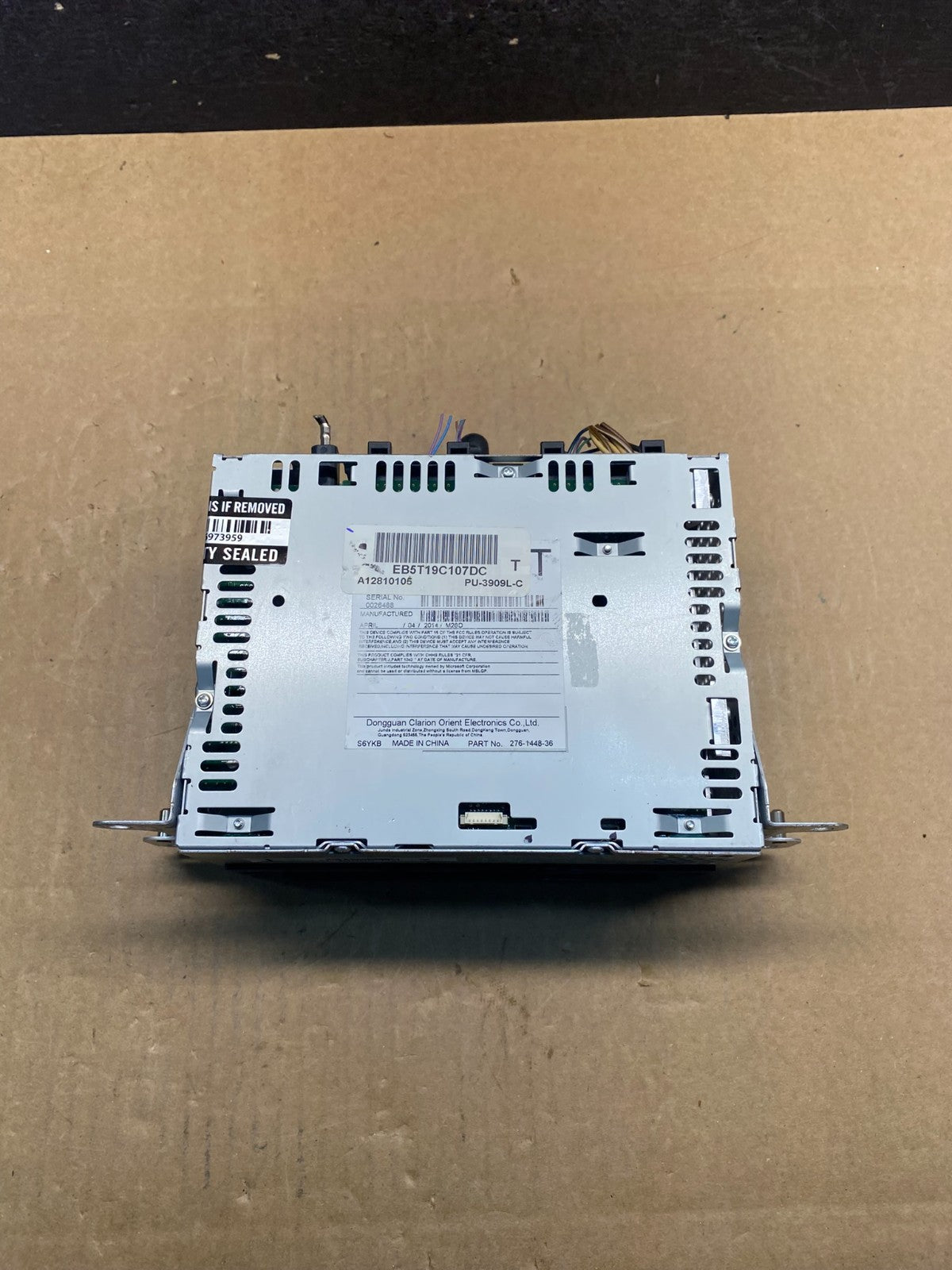 2014 2015 Ford Explorer Audio Equipment Radio Receiver AM FM CD AG7378 DG5