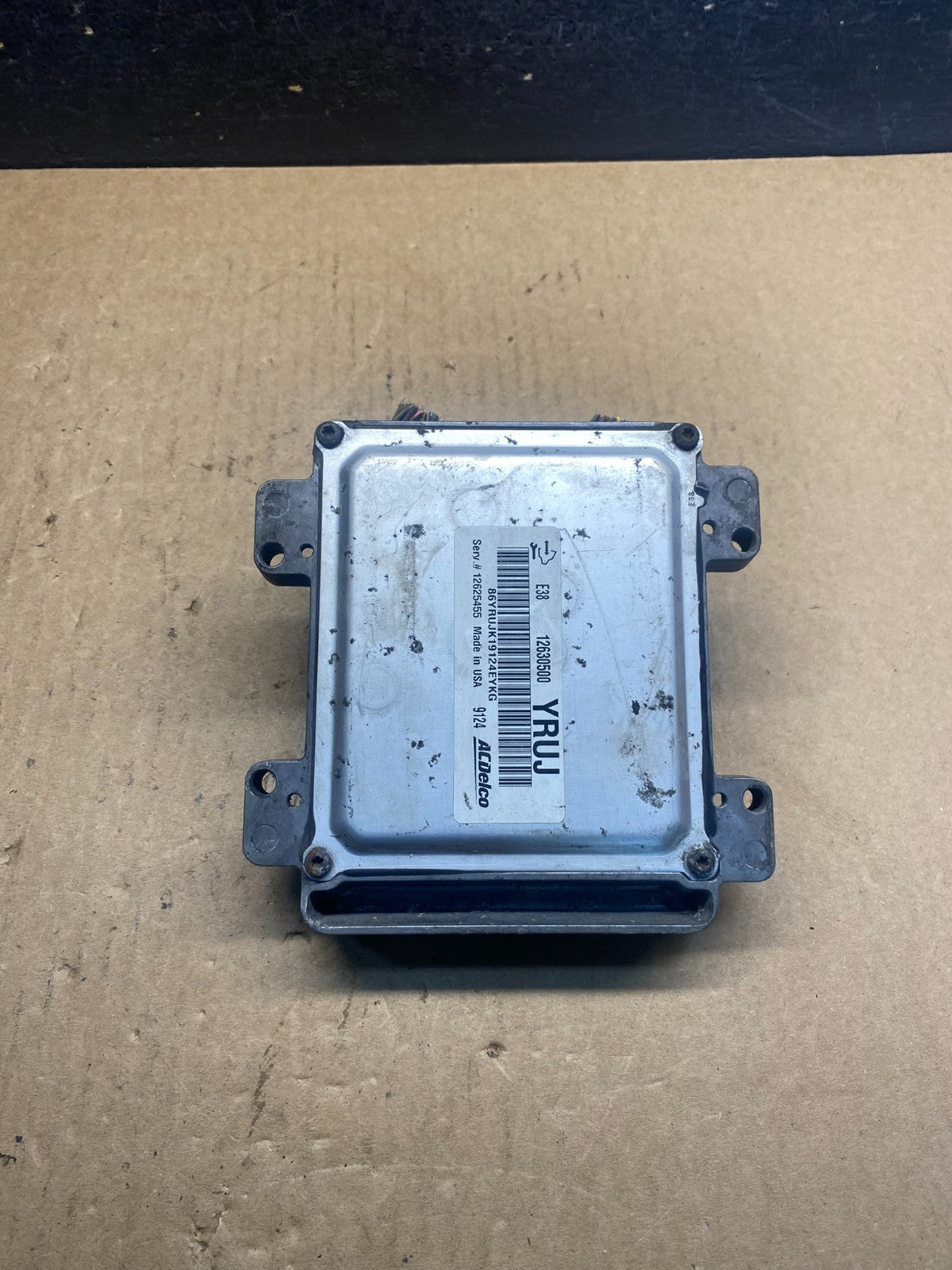 2009 Chevrolet Silverado Engine Control Module ECM ECU AG6095 DG1