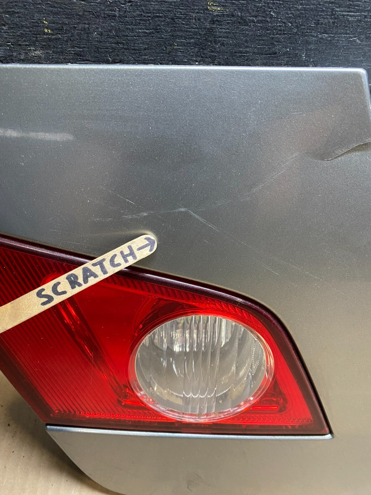 2006 2007 Infiniti M35 Rear Trunk Panel Trim Molding W/ Lights OEM C8036 DG13