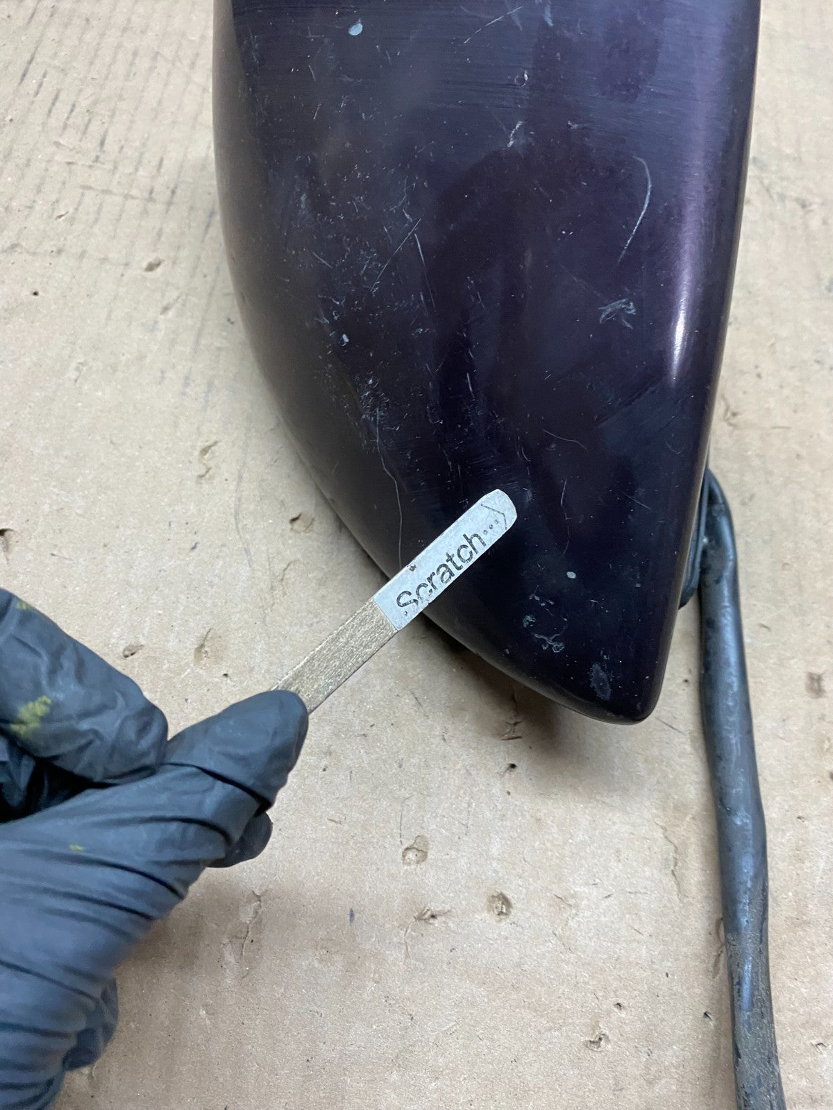 1988 to 1996 Chevrolet Corvette Right Passenger View Door Mirror U7714 IT10
