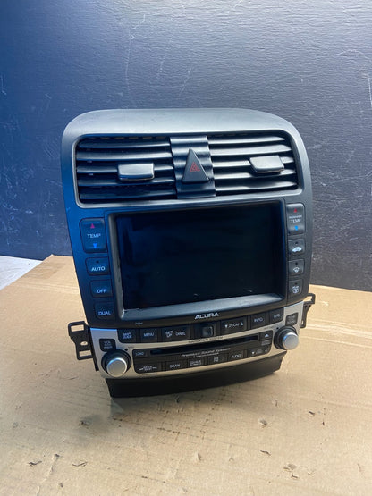 2004 to 2008 Acura TSX AM/FM CD Player Radio Audio System Air Vent AE2422 DG0