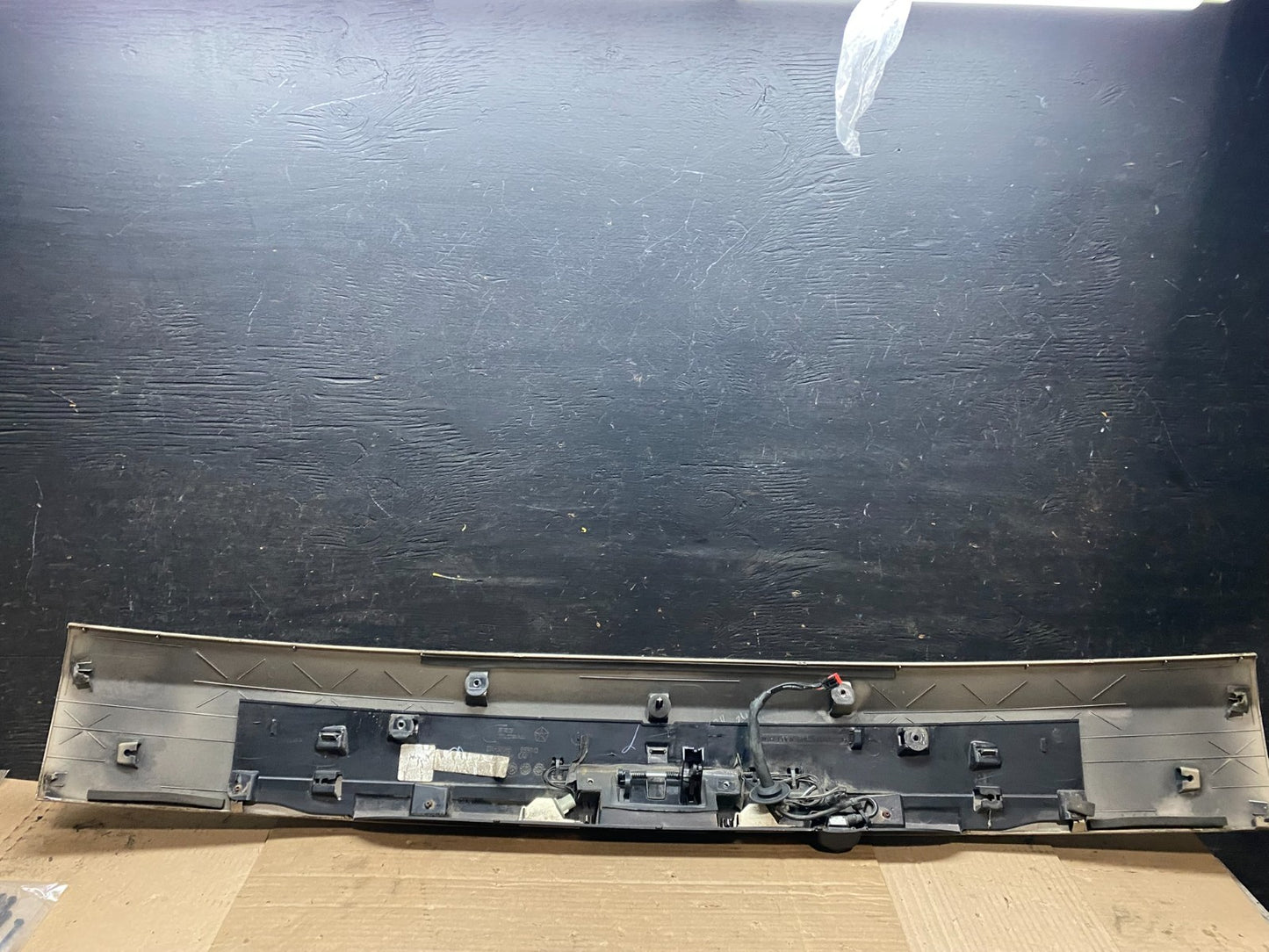 2011 to 2018 Dodge Grand Caravan Tail Gate Trim Molding With Camera OEM V3336 DG8