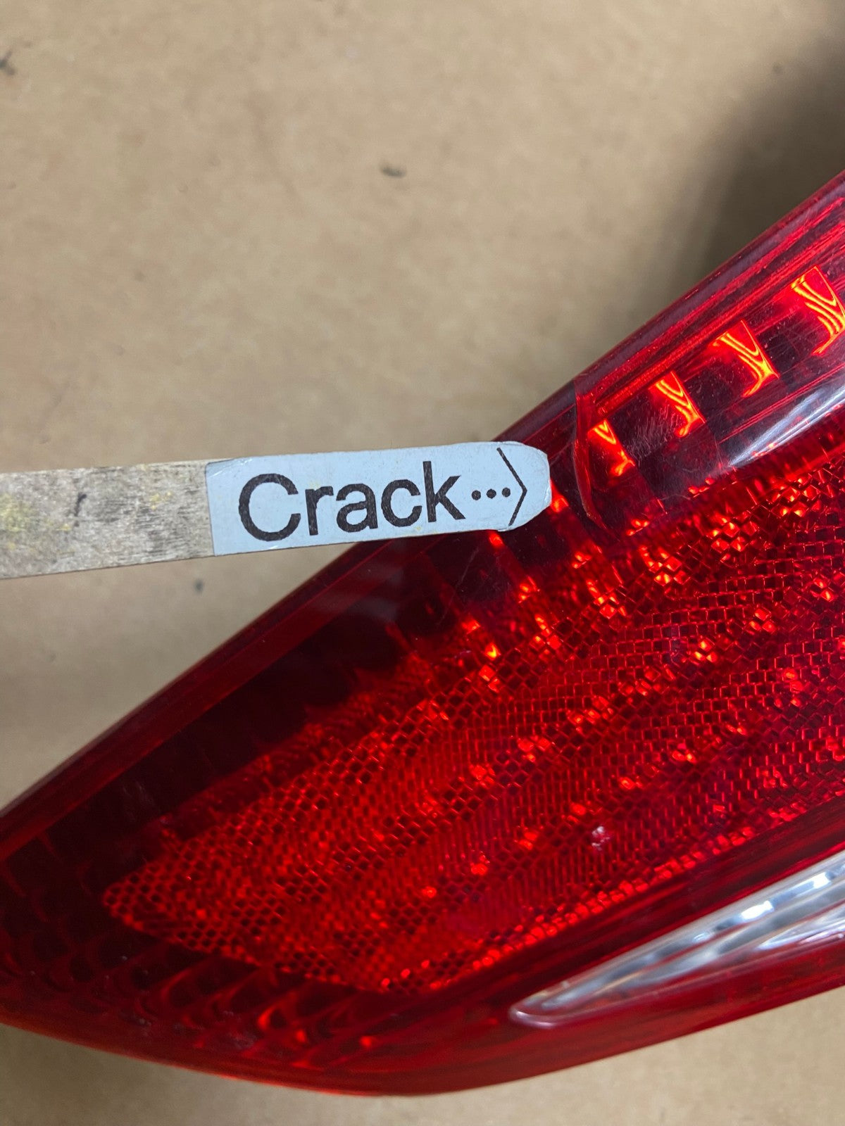 2003 to 2004 Honda Accord Sedan Left Driver Lh Side Tail light AE2929 LK6
