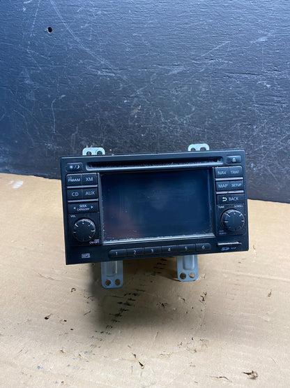 2011 to 2012 Nissan Rogue AM FM XM Radio CD Player Screen Receiver AD7616 DG0