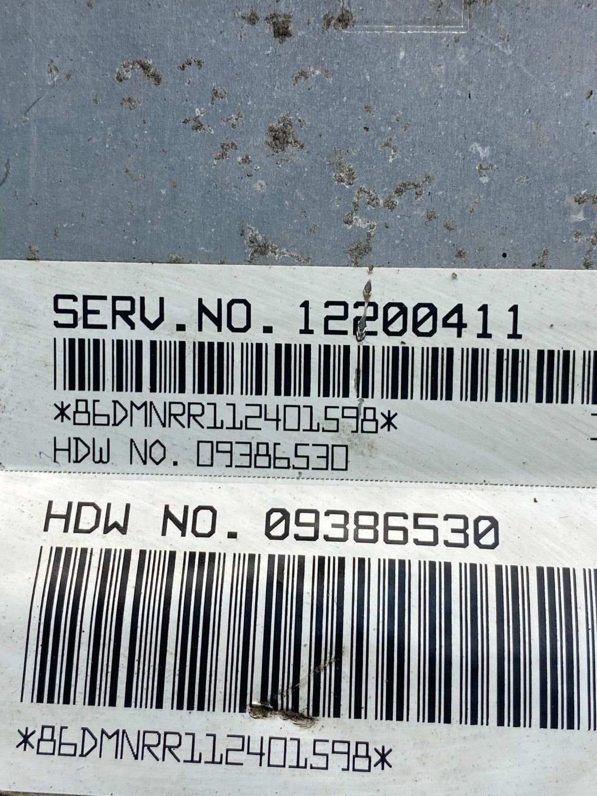 2001-2002 Silverado Tahoe Engine Computer Module 12200411 ECM ECU AG5968 DG2