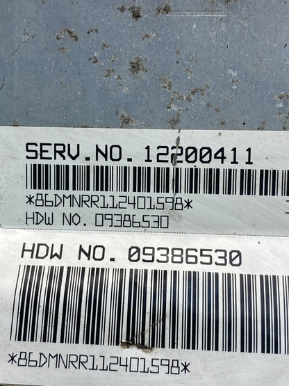 2001-2002 Silverado Tahoe Engine Computer Module 12200411 ECM ECU AG5968 DG2