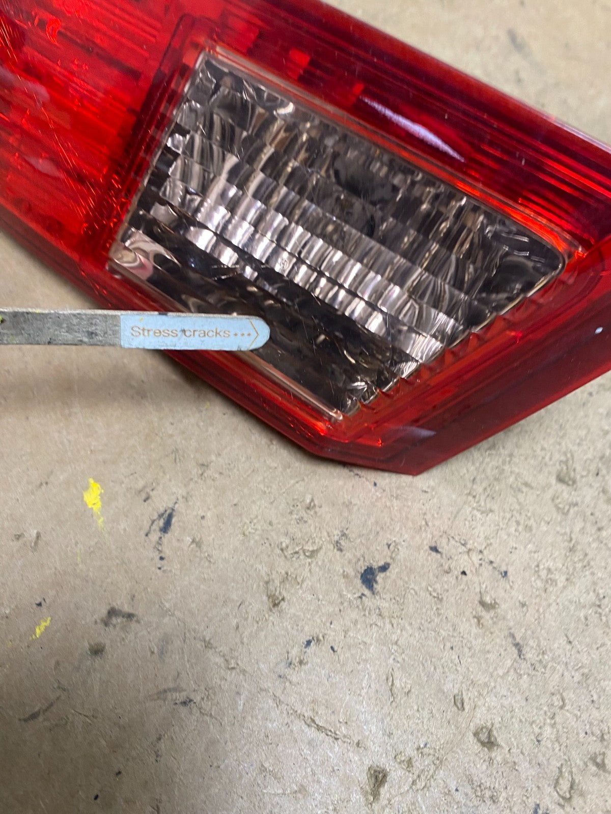 2009 to 2014 Acura Tsx Sedan Right Passenger Tail Light Inner Oem X7136 PS4