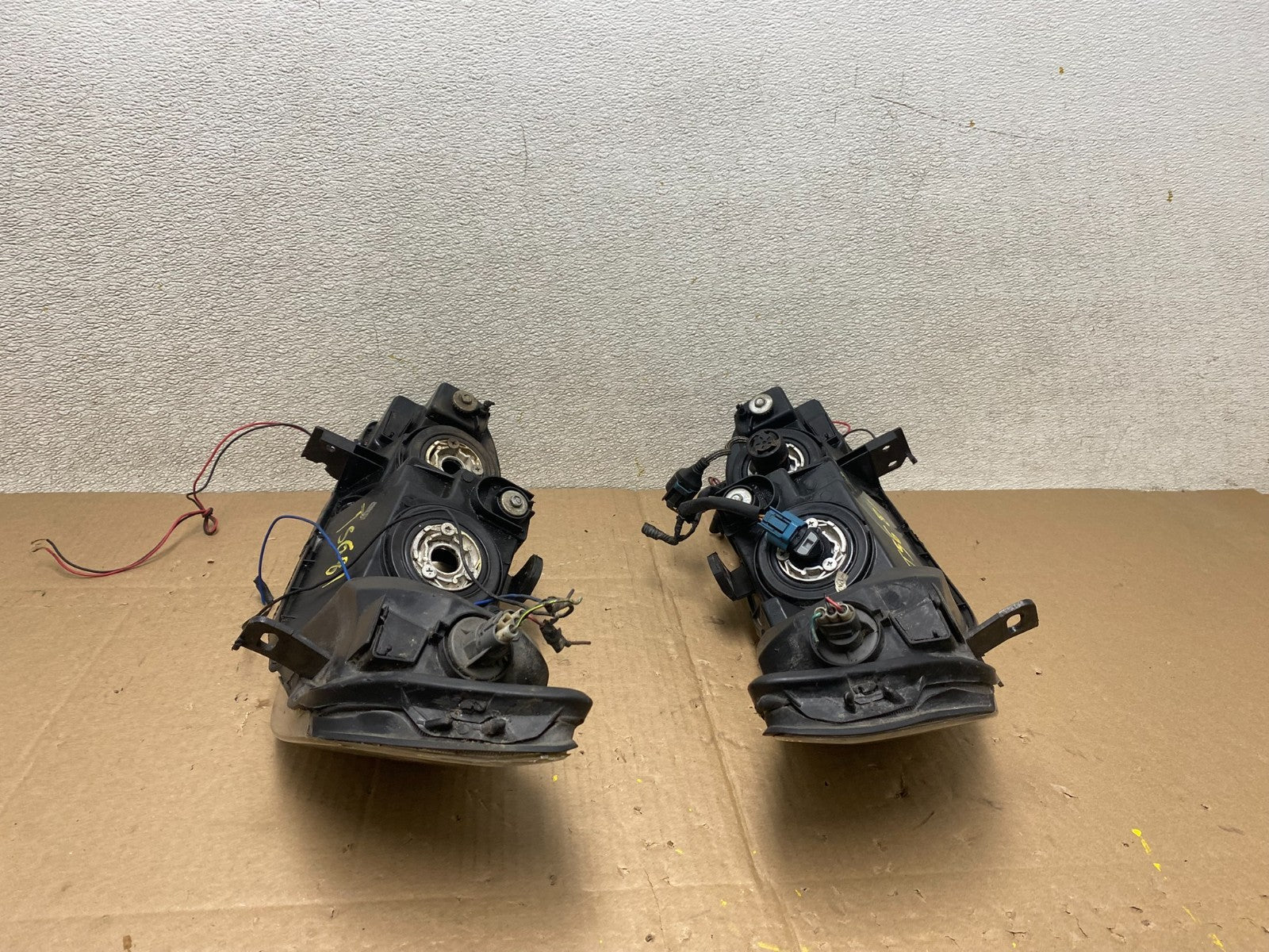2001 - 2002 Honda Accord Left + Right Side LED Black Smoke Headlight t5681 DG11